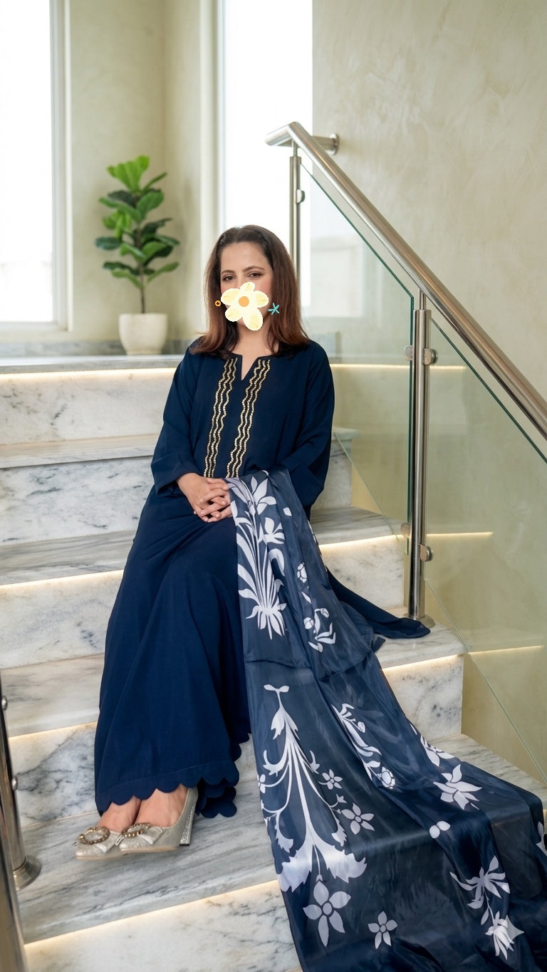 Royal Handworked Korean Silk 3-Piece Suit